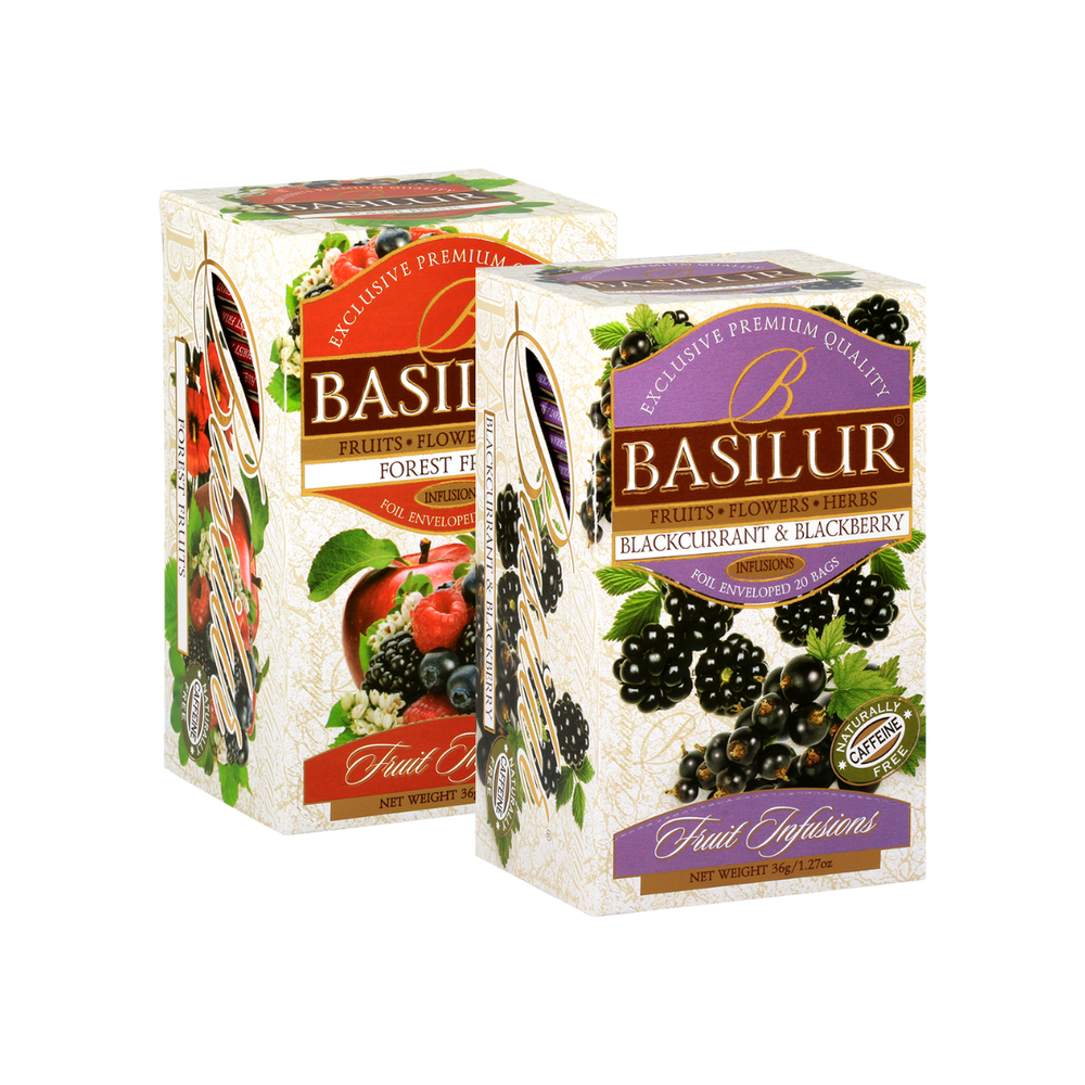 Fruit Infusions: Forest Fruit + Blackcurrant & Blackberry